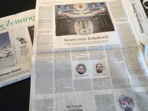 Süddeutsche Zeitung 20. Februar 2021 Interview zu Food Code - Hendrik Haase und Olaf Deininger